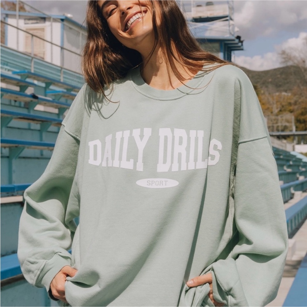 Daily Drills Oversized Sport Crew
